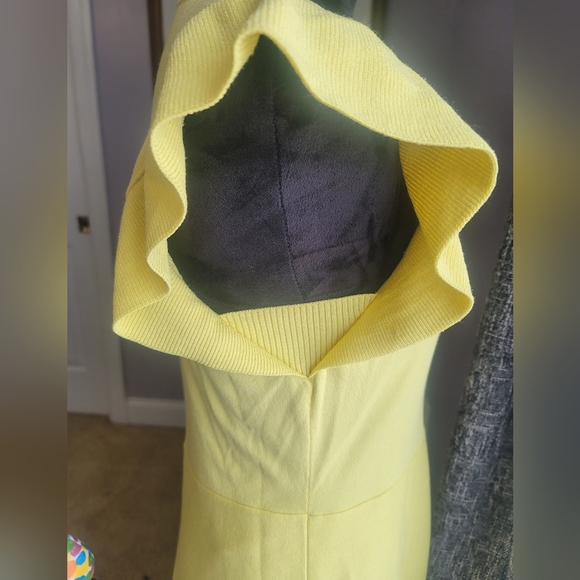 Ready for Easter in this Ann Taylor lemon dress, size M - Picture 3 of 4